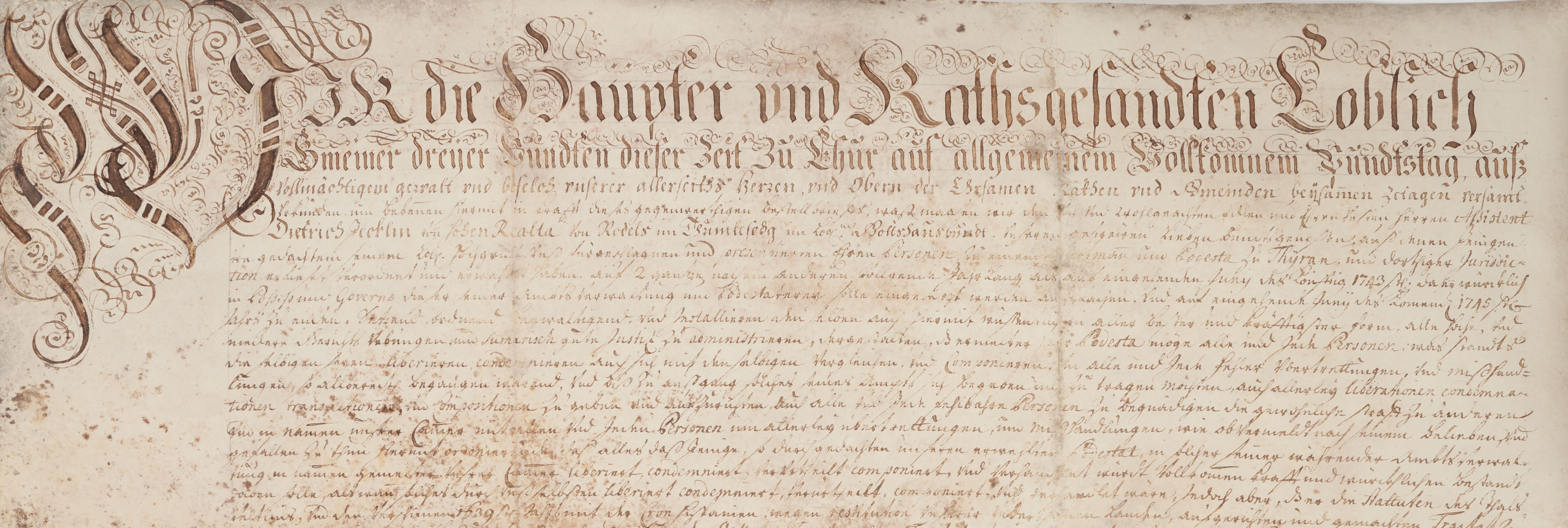 Ausschnitt Adelsbrief 5